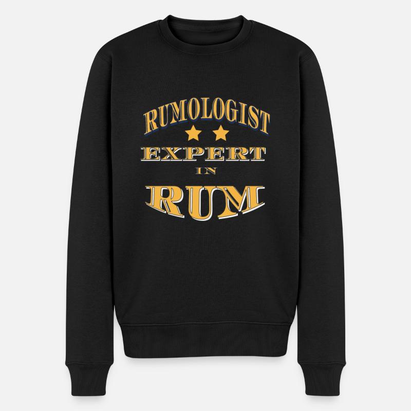 Rumologist Expert in Rum - Pull Premium bio Homme - noir