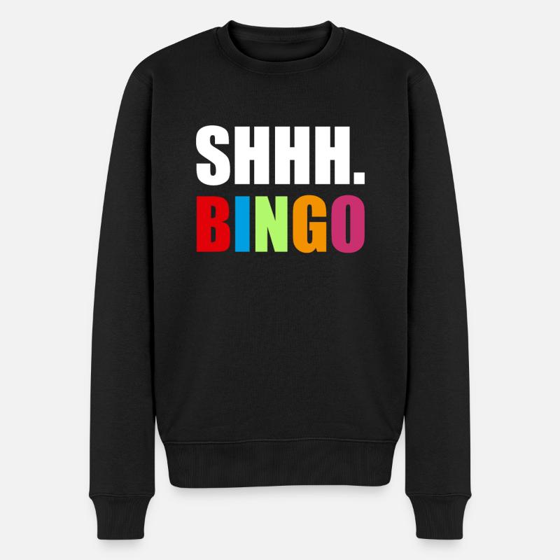 CHUT. Bingo Shirt Cadeau - Pull Premium bio Homme - noir