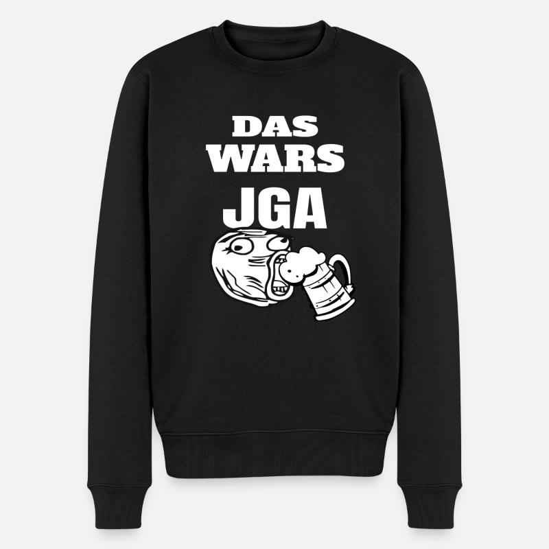 JGA - Pull Premium bio Homme - noir