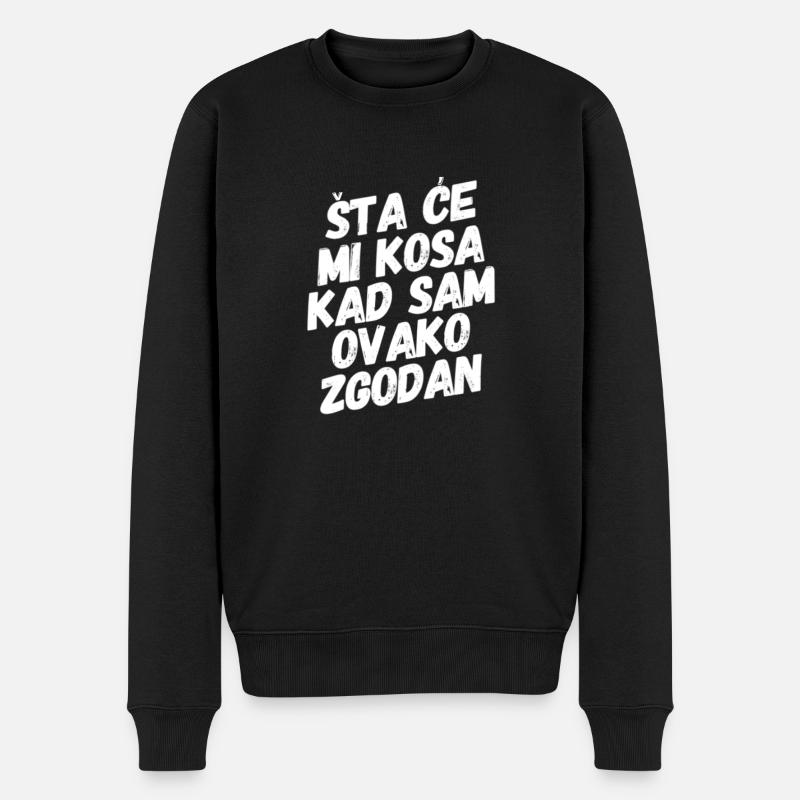 Jugo Balkan Zgodan - Pull Premium bio Homme - noir