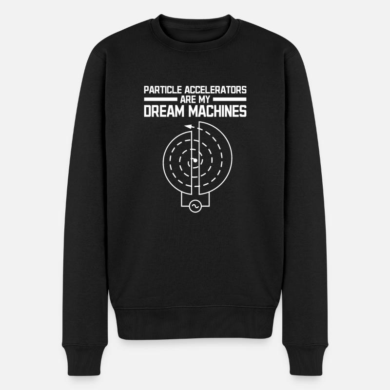 Physicien physicien - Pull Premium bio Homme - noir