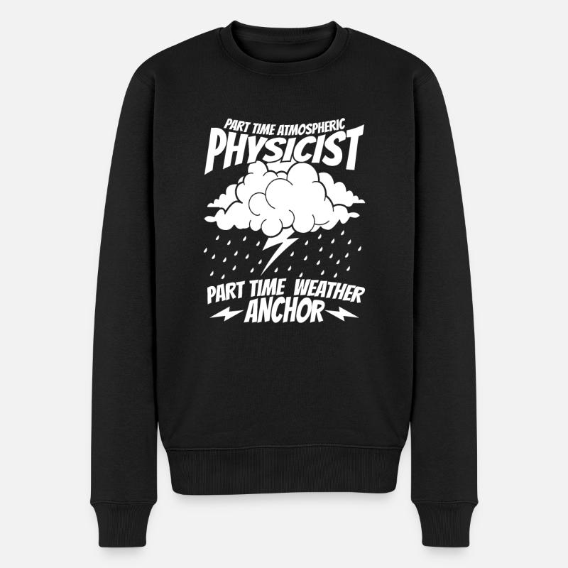Physicien physicien - Pull Premium bio Homme - noir