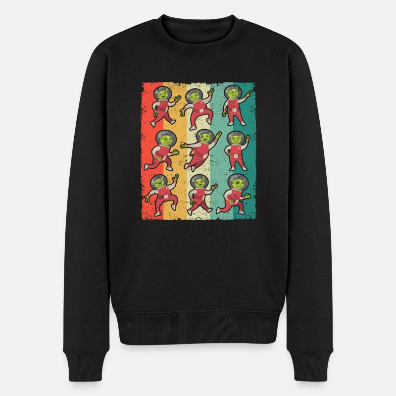 Dancing Aliens Dance Challenge Drôle - Pull Premium bio Homme - noir
