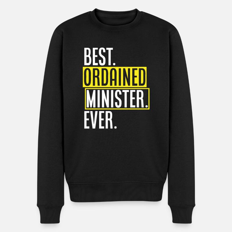 Standesbeamter Standesbeamtin Hochzeit - Männer Premium Bio Pullover - Schwarz