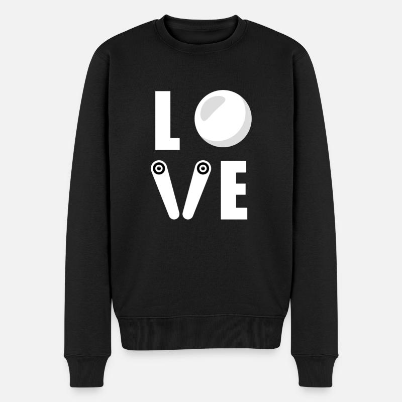 Amour Pinball Pinball Machine - Pull Premium bio Homme - noir