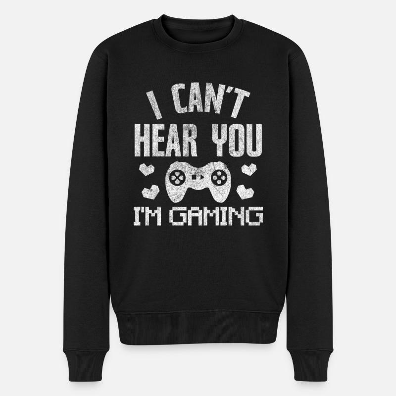 Citation du joueur - Pull Premium bio Homme - noir
