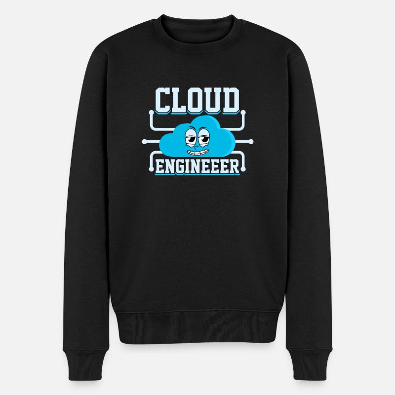 Administrateur Cloud Devops - Pull Premium bio Homme - noir
