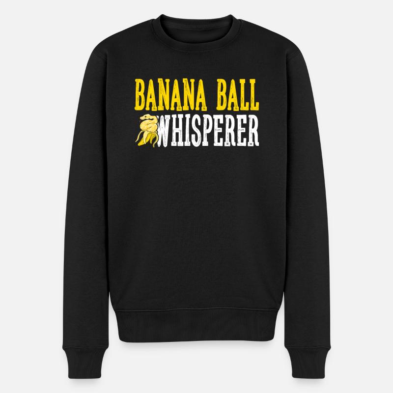 Banana Ball Python Whisperer - Pull Premium bio Homme - noir