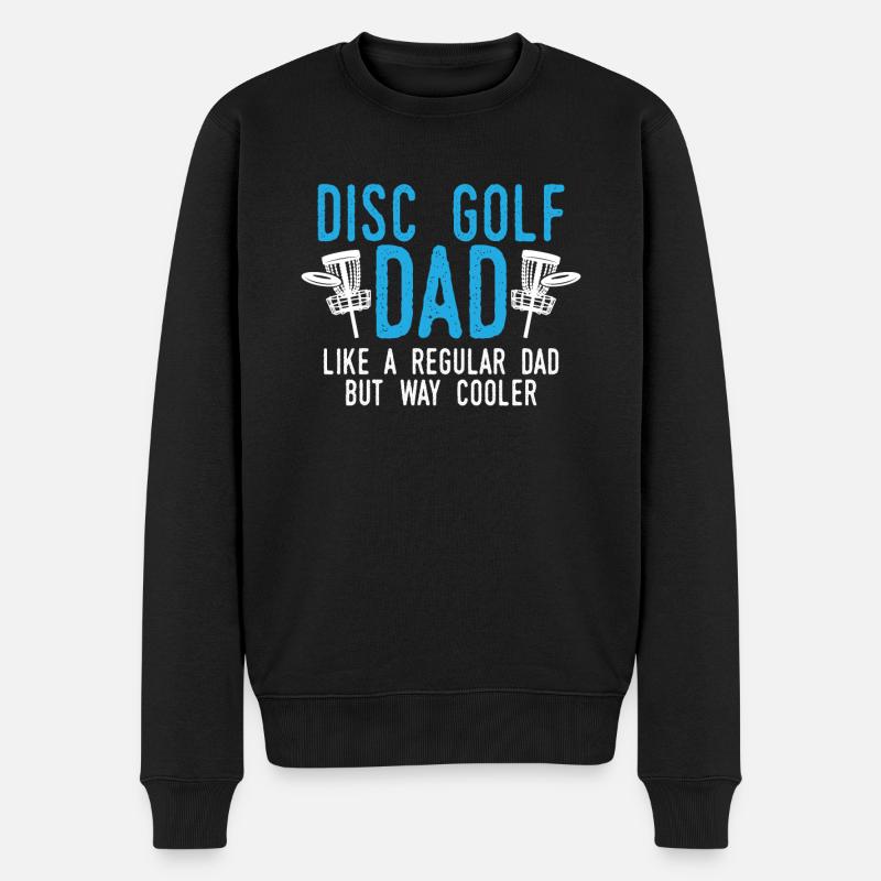 Père du disc golf - Pull Premium bio Homme - noir