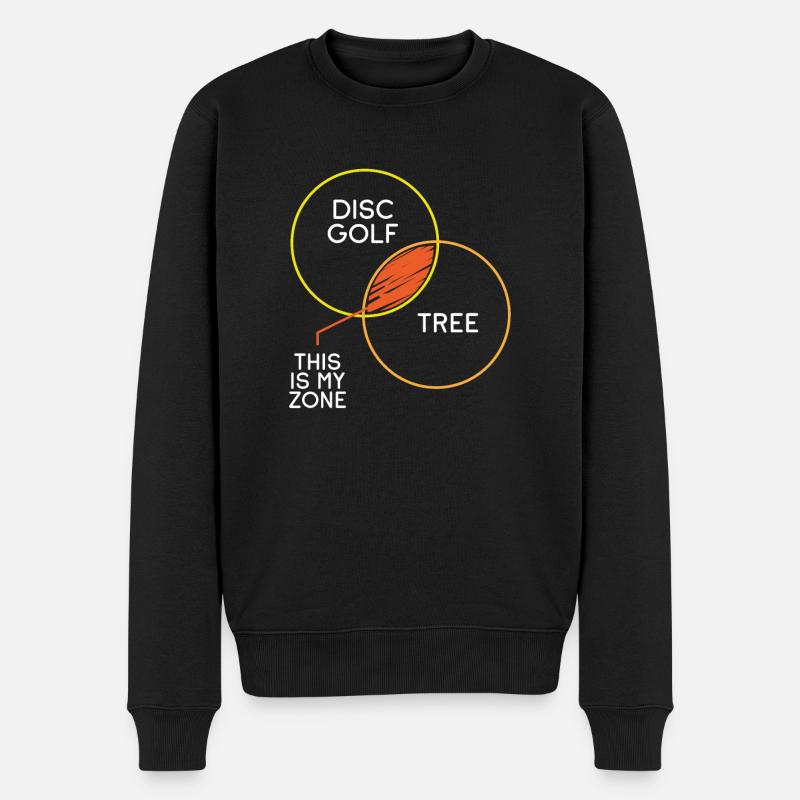 Disc Golf et Tree Zone - Pull Premium bio Homme - noir