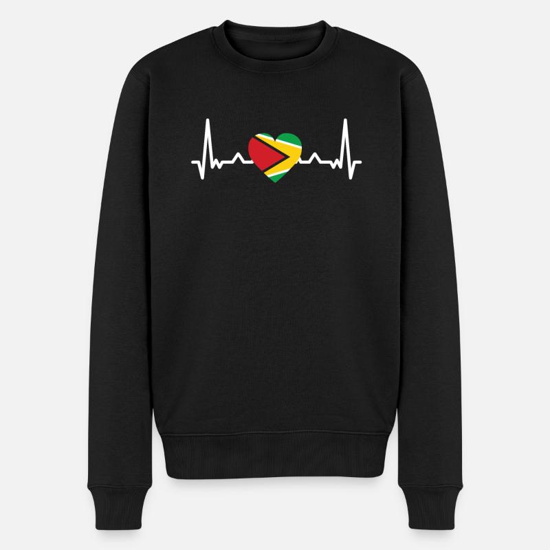 Guyane guyanaise - Pull Premium bio Homme - noir