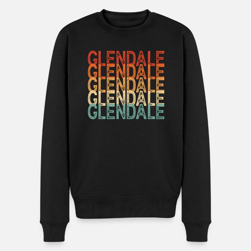 Glendale Arizona - Männer Premium Bio Pullover - Schwarz