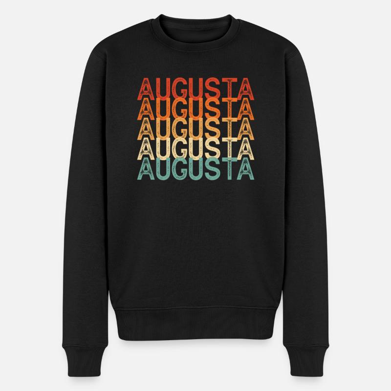 Augusta Géorgie - Pull Premium bio Homme - noir