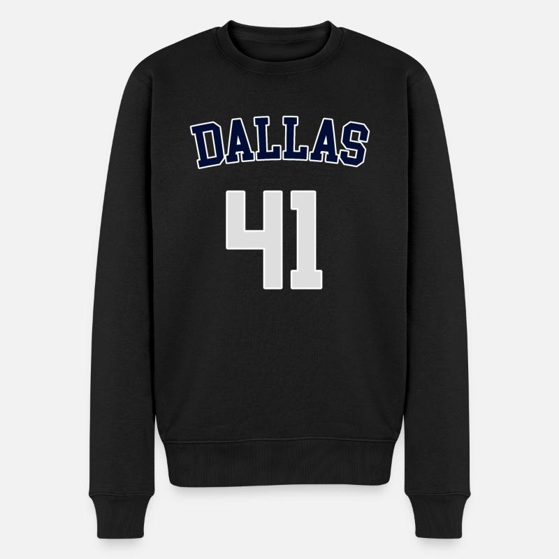 Dallas 41 - Pull Premium bio Homme - noir