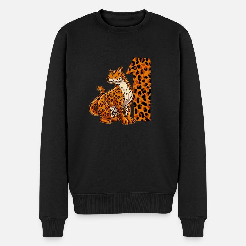 1 an Jeune Anniversaire Jaguar - Pull Premium bio Homme - noir