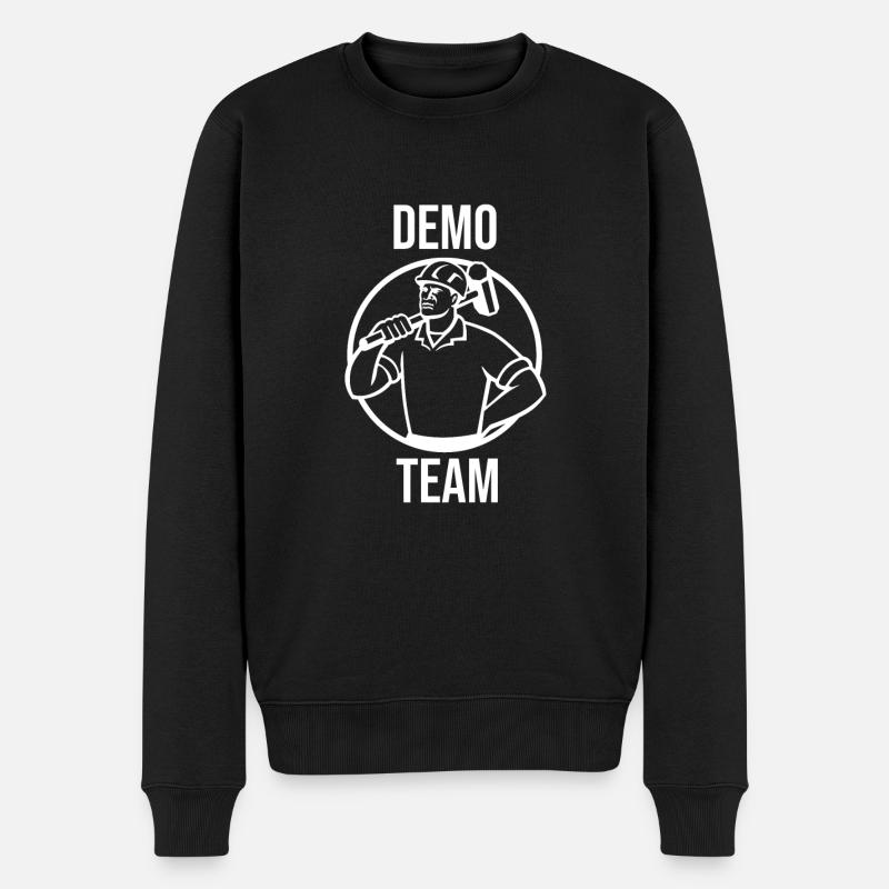 Journée de démonstration Démolition Équipe Maison Construction - Pull Premium bio Homme - noir