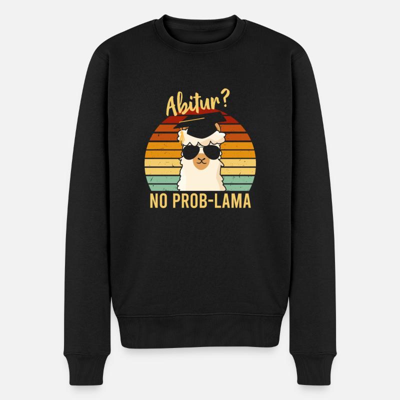 Abitur No Problama 2022 - Pull Premium bio Homme - noir