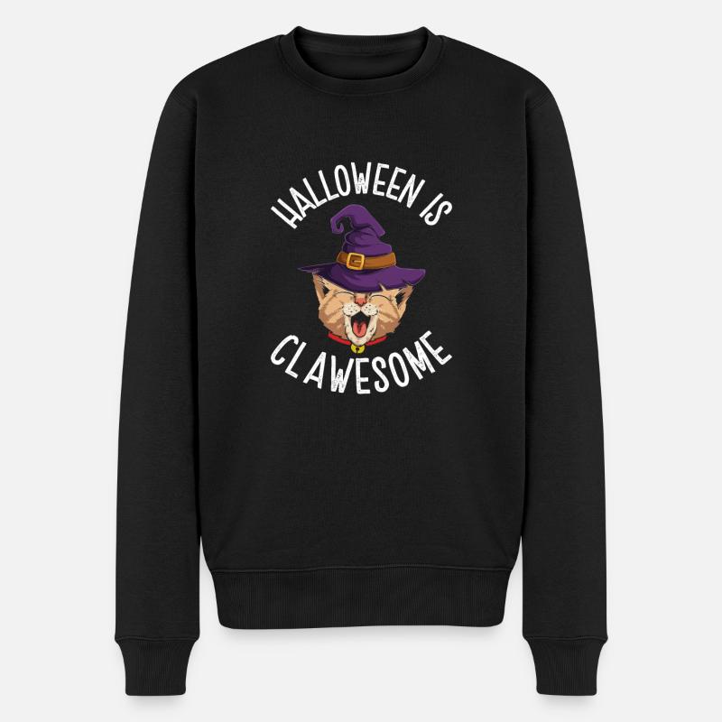 Halloween est Clawesome - Pull Premium bio Homme - noir