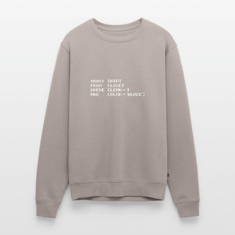 Select Shirt from Closet Programming Coding Dad Männer Premium Bio Pullover