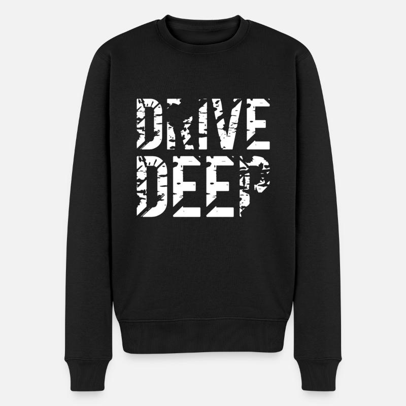 Voiture tuning abaissée - Pull Premium bio Homme - noir
