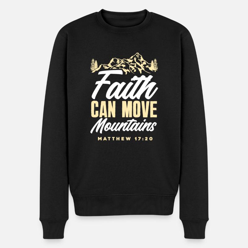Jésus-Christ-Christ Religion Religieuse - Pull Premium bio Homme - noir