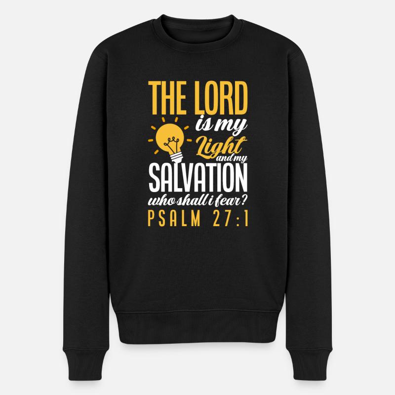 Jésus-Christ-Christ Religion Religieuse - Pull Premium bio Homme - noir