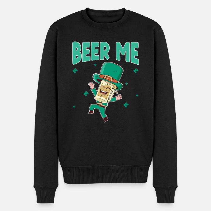 Fête irlandaise de la Saint-Patrick - Pull Premium bio Homme - noir
