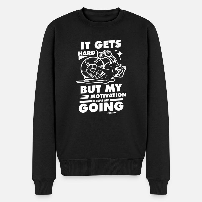 Motivation - Pull Premium bio Homme - noir