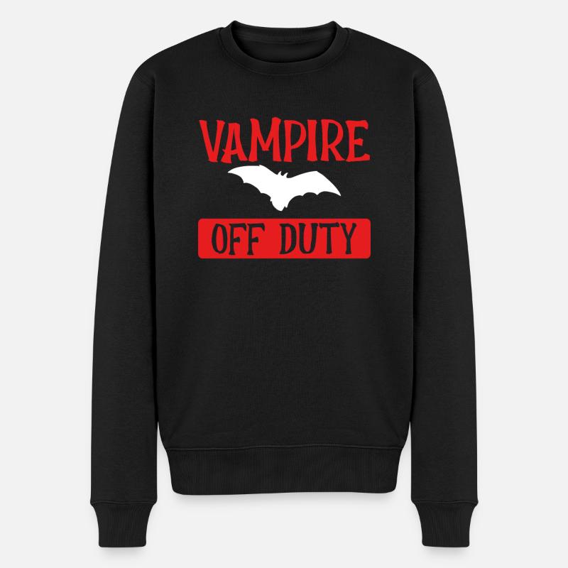 Vampire Bat From The Service - Men's Premium Organic Jumper - black