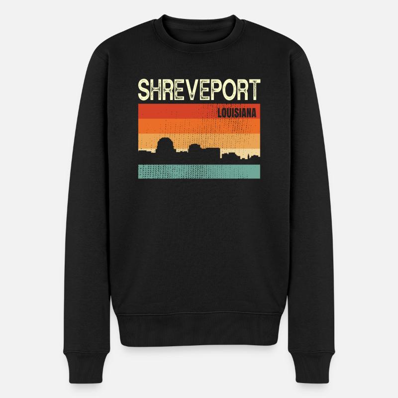 Shreveport - Pull Premium bio Homme - noir