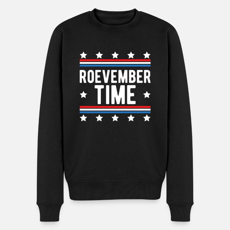 Roevember Time Shirt Cadeau - Pull Premium bio Homme - noir
