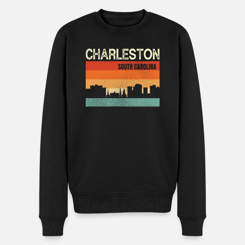 Charleston - Pull Premium bio Homme - noir