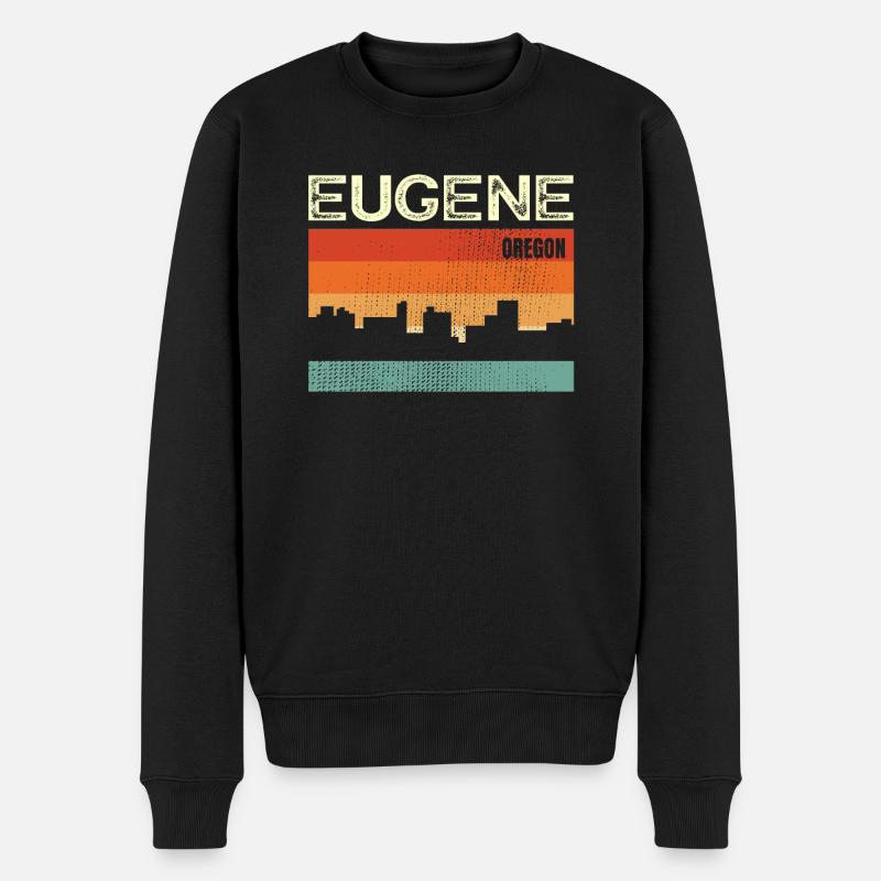 Eugène - Pull Premium bio Homme - noir