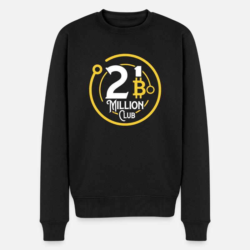 Club des 21 millions - Pull Premium bio Homme - noir