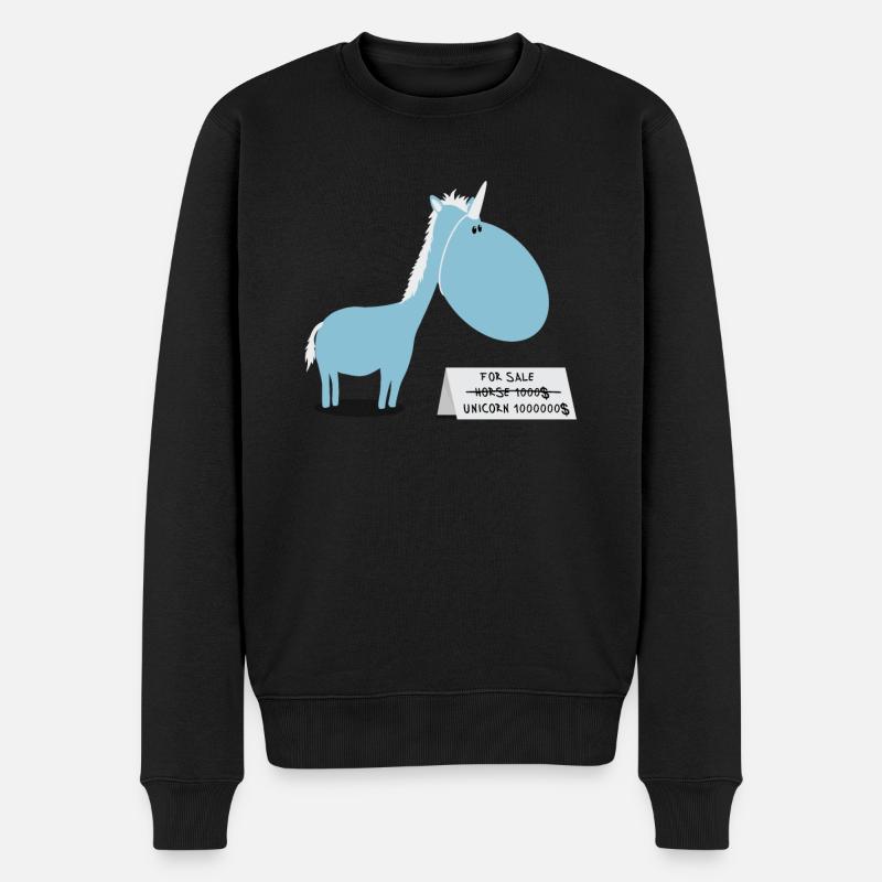 Cheval à vendre - Pull Premium bio Homme - noir