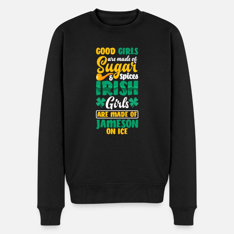 Irish Ireland St.Patrick's Day Gift - Pull Premium bio Homme - noir