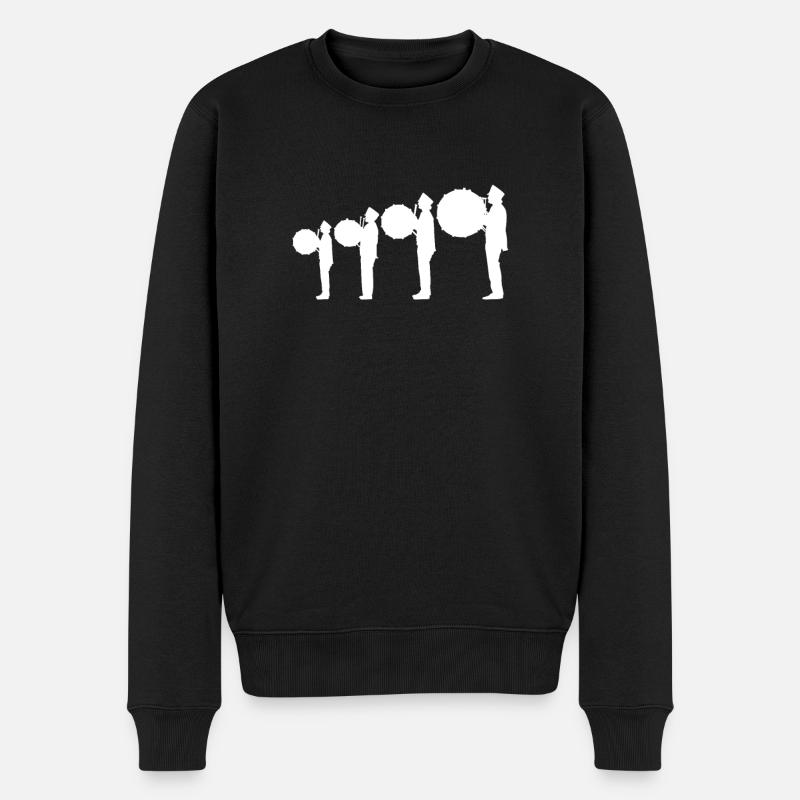 Evolution Drumline Band Musicien - Pull Premium bio Homme - noir