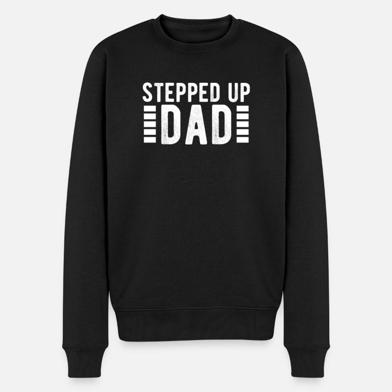 Papa Augmenté - Pull Premium bio Homme - noir