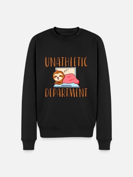 Unathletic Department 2 - Men's Premium Organic Jumper - black