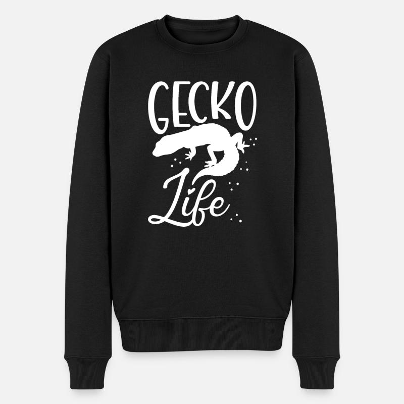 Gecko vivant - Pull Premium bio Homme - noir