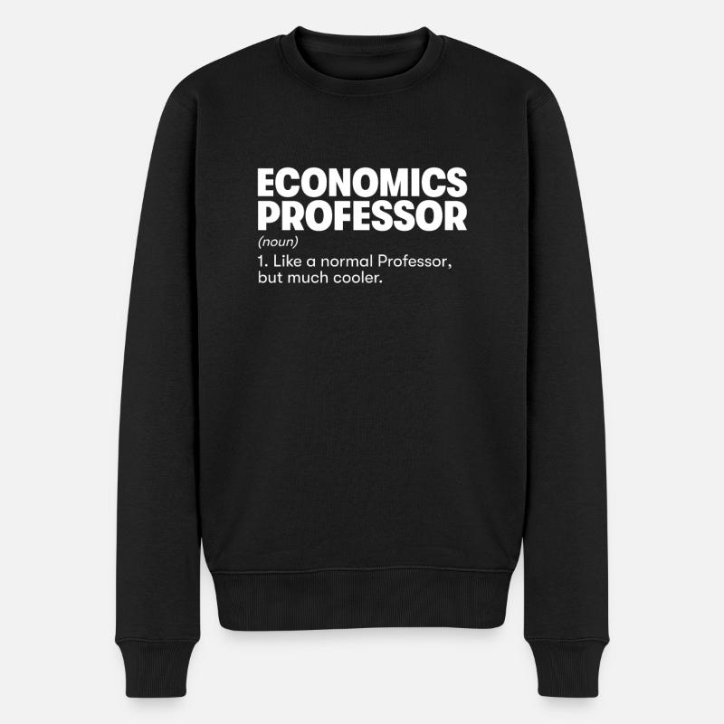 Professeur d’économie - Pull Premium bio Homme - noir