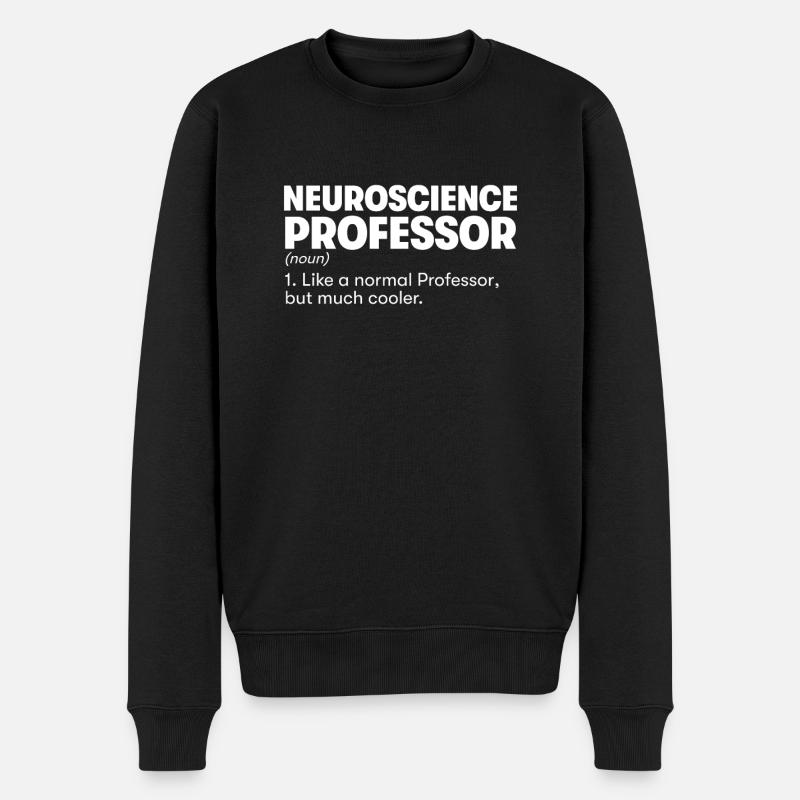 Professeur de neurosciences - Pull Premium bio Homme - noir