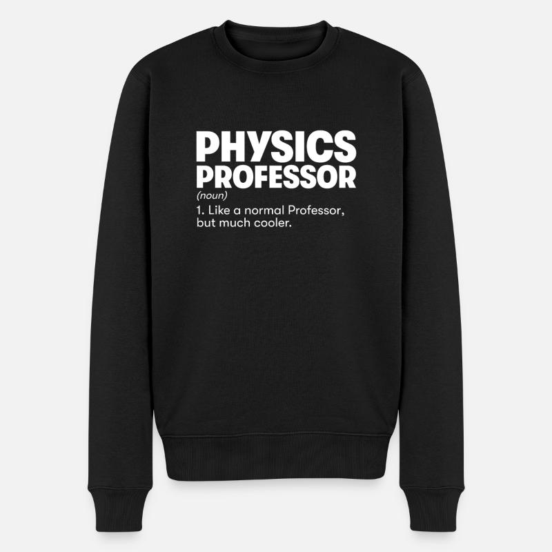 Professeur de physique - Pull Premium bio Homme - noir