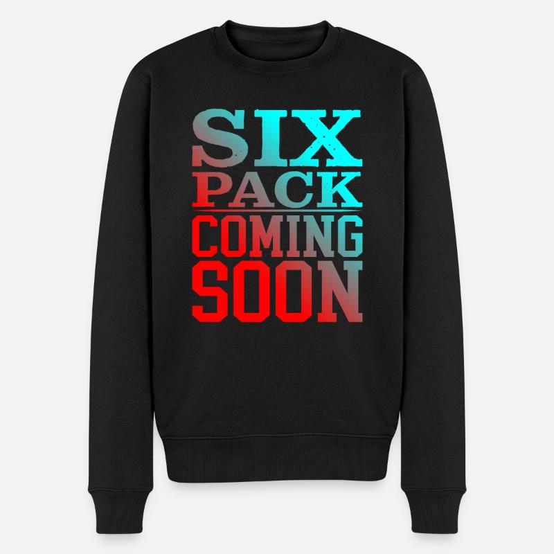 Six Pack à venir 42 - Pull Premium bio Homme - noir