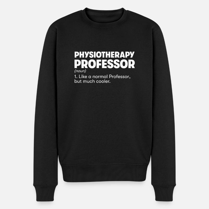 Professeur de physiothérapie - Pull Premium bio Homme - noir