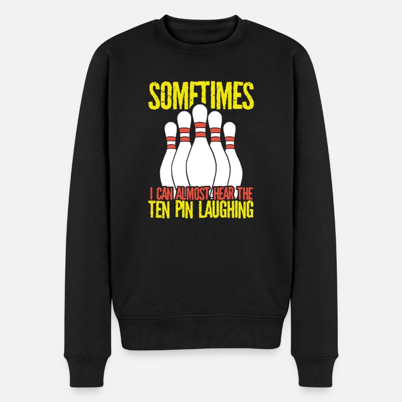 J’entends les épingles rire - Pull Premium bio Homme - noir