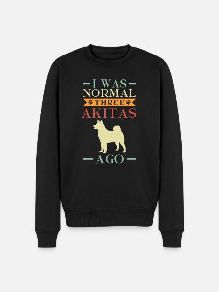 American Akita Inu - Men's Premium Organic Jumper - black