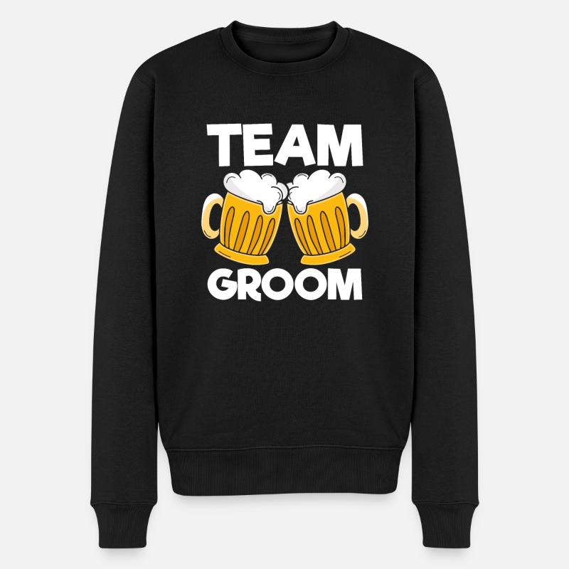 Équipe de groom - Pull Premium bio Homme - noir