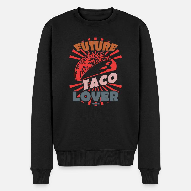 Futur amateur de tacos - Pull Premium bio Homme - noir