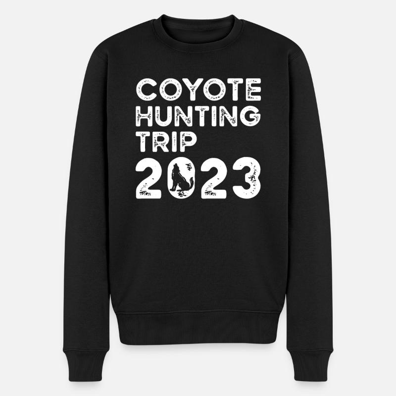 Chasseurs de coyotes - Pull Premium bio Homme - noir